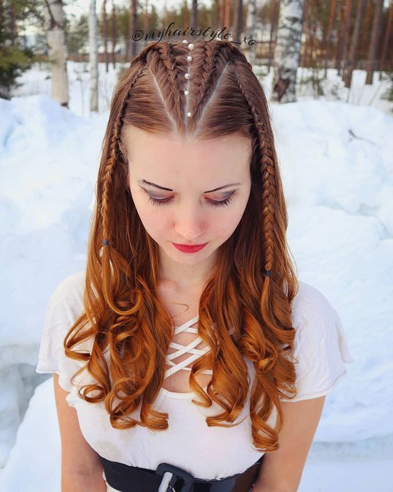 Прически на Новый год 2024 (350 фото): лучшие идеи укладок для волос разной длины