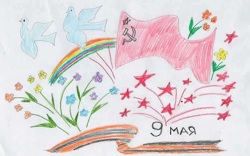 Рисунки на 9 мая ко Дню победы (180+ фото): лёгкие пошаговые срисовки